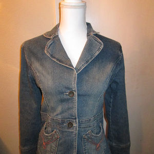 Denim Jean Jacket, S